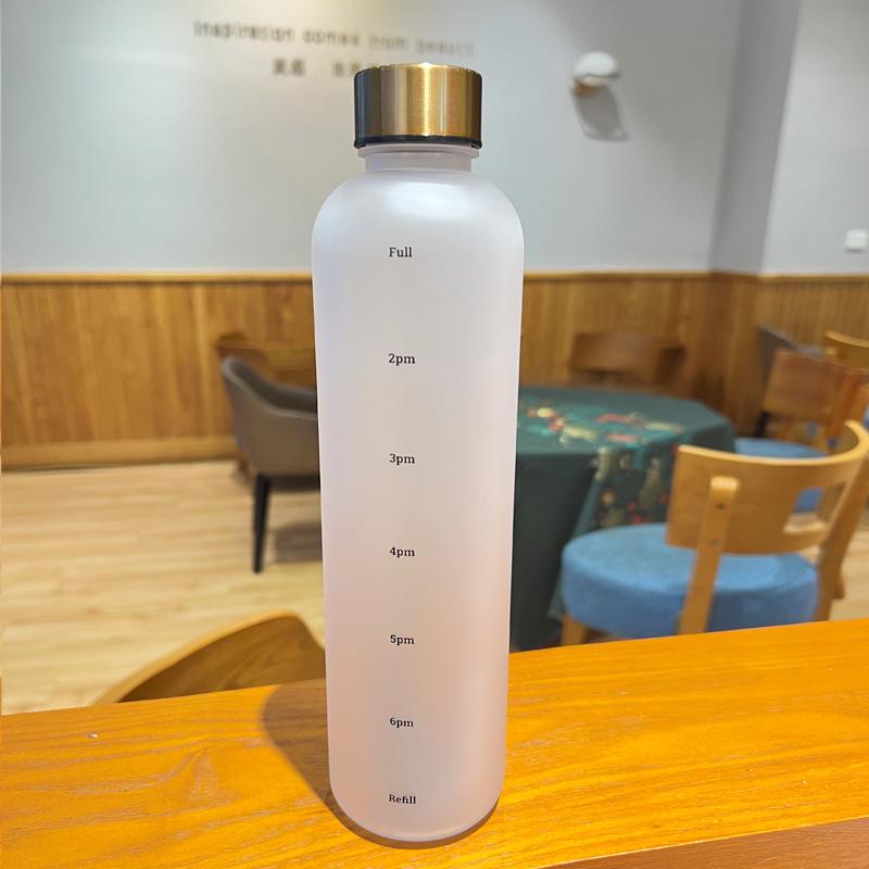 Southeast Asia Fashion 1000ml Drop-Resistant Time Scale Travel Cup