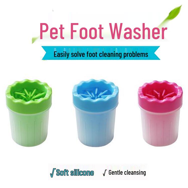 Pet Dog Paw Cleaning Cup - TPR Material Paw Washer