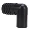 Bilge Pump Drain Connector 360 Degrees  Rotatable ABS Drain Hose Fitting for G1100 Bilge Pump Black