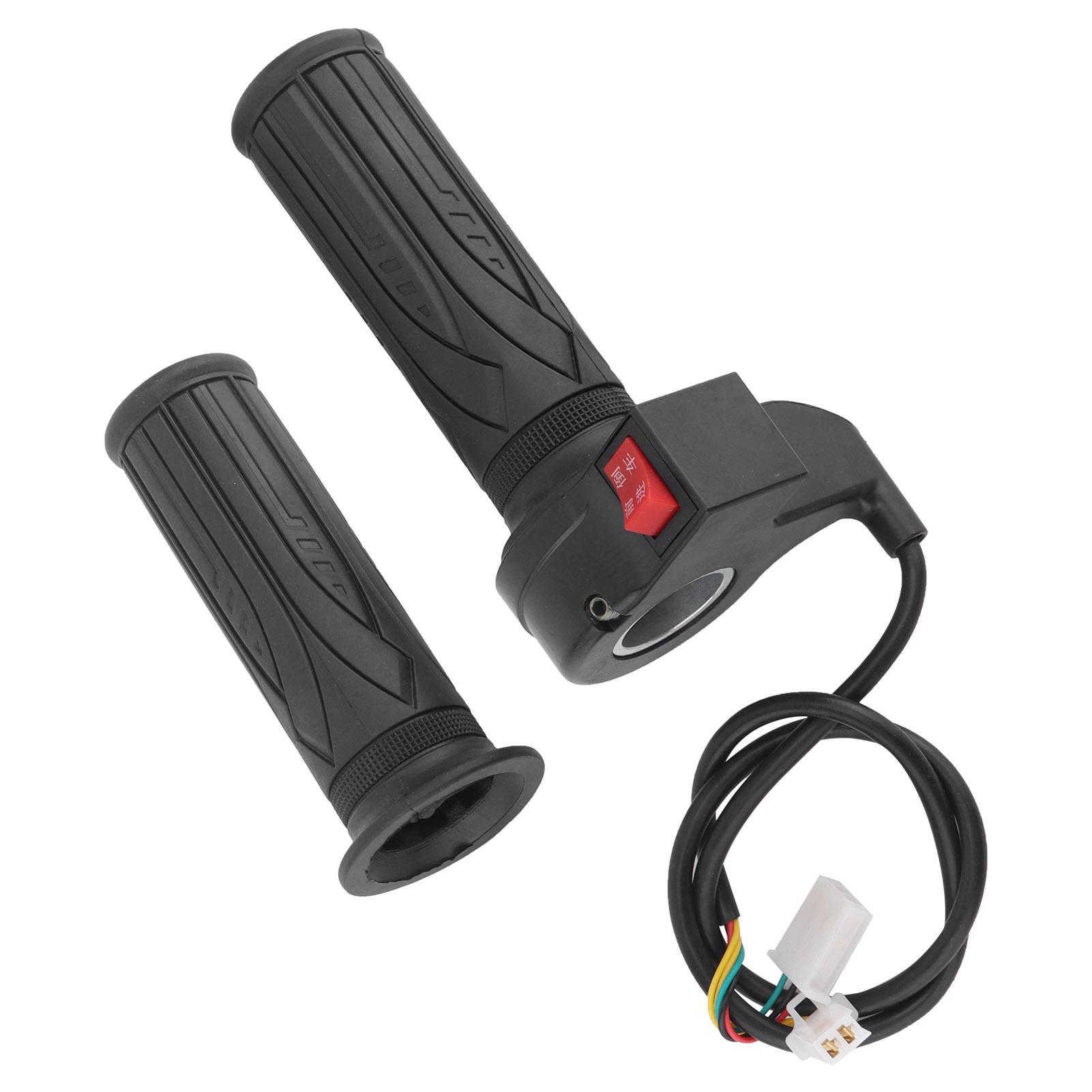 

Electric Bicycle Rubber Handles Speed Control Bike Grips with Forward Reverse Function