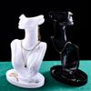Portrait Necklace and Earring Display Stand - Jewelry Model Holder