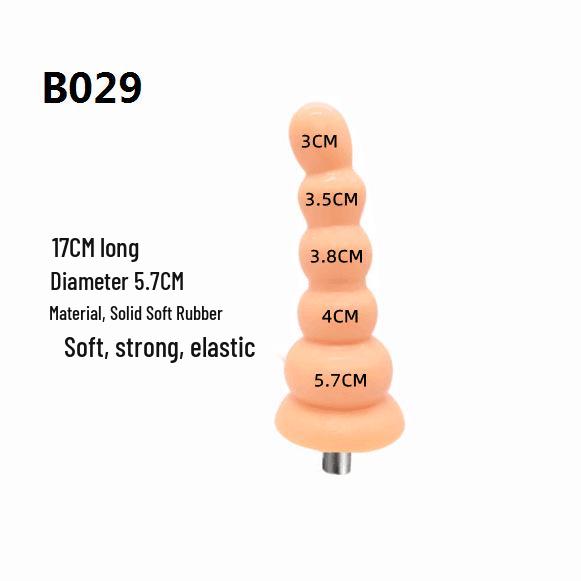 Automatic Three-Hole Adult Sex Toy with Female Simulation Attachment B01