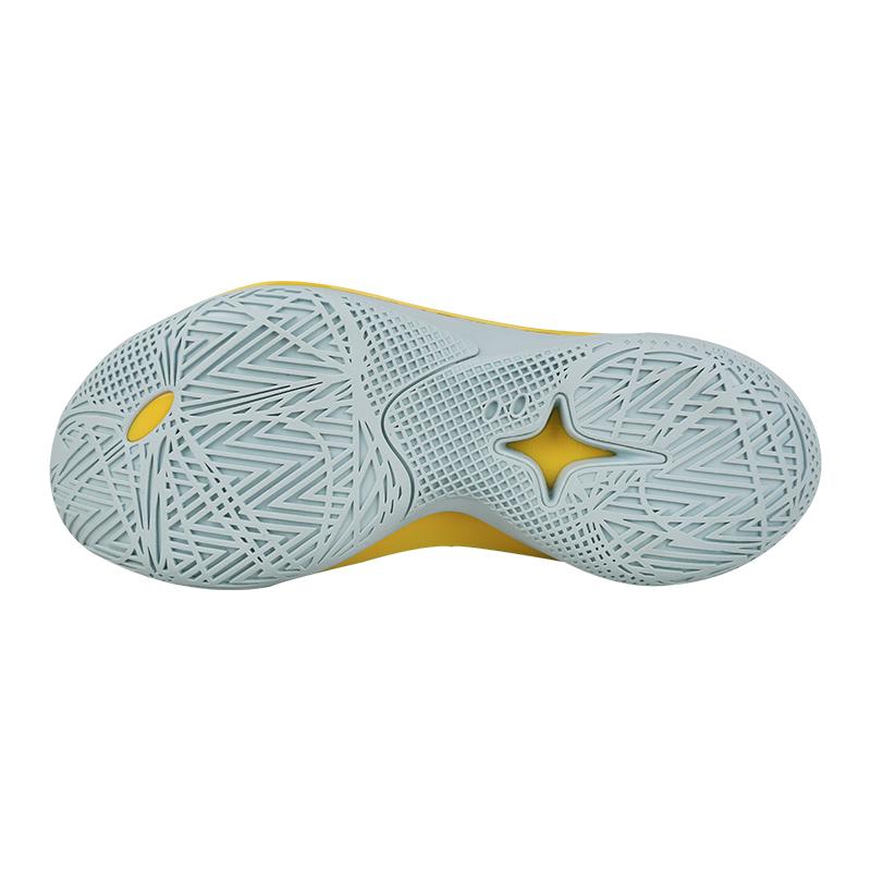 Li Ning Sonic 12 PE Version Shock Absorption Wear Resistant Low Top Basketball Shoes Men Sneaker White Blue ABAU019-24