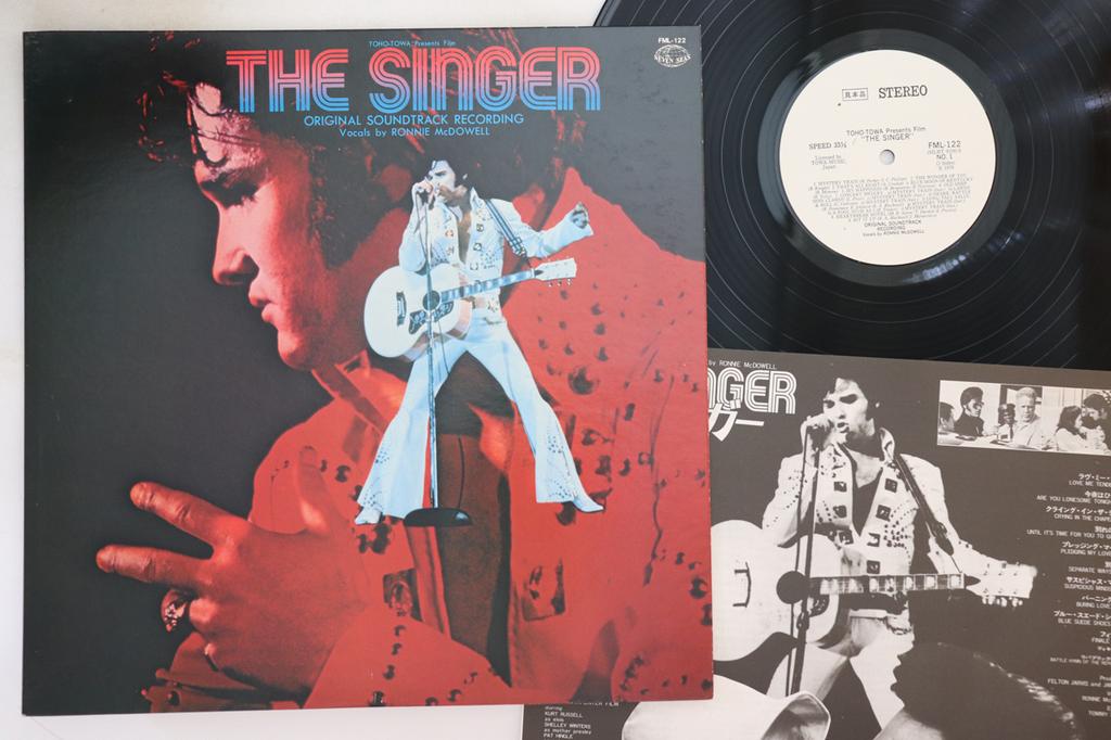 LP Record OST, RONNIE MCDOWELL - Singer FML122PROMO SEVEN SEAS 1979 Japan Rock Used