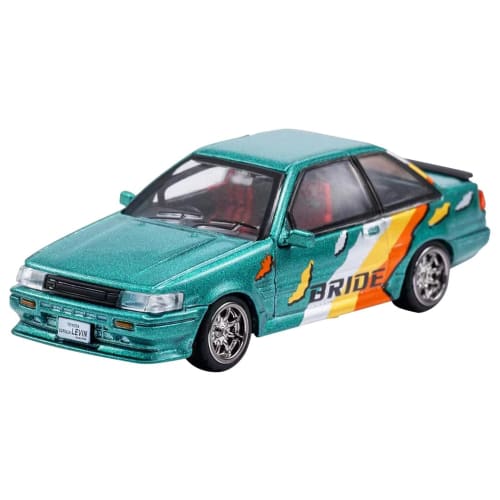 

DIECASTTEAM 1/64 Toyota Corolla Levin RHD Green Finished Product