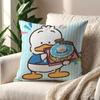 PPekkle Kawaii cushion cover For Pillow Printing Sofa Decoration Home Car Room Coffee Shop Office Nordic Simplicity