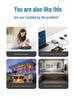 WiFi Repeater Signal Booster 300M, Powerful Dual-Mode Wireless Network Amplifier with Anti-Interference for Home