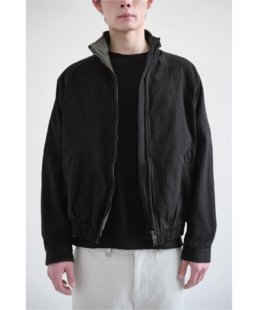 Hatchingroom Delave Jacket Herringbone Black