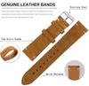 Elegantes Echtleder-Uhrenarmband, Schnellverschluss 14mm/16m/18mm/20mm/22mm Uhrenarmbänder, für Samsung, Seiko, Oris, Citizen Uhr