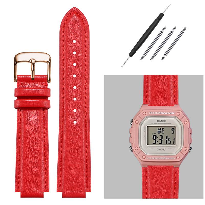 16MM genuine leather watchband for G-Shock Casio DW5600/GW-B5600/G-5600/GW-M5610 Replace wristbands Convex watch strap