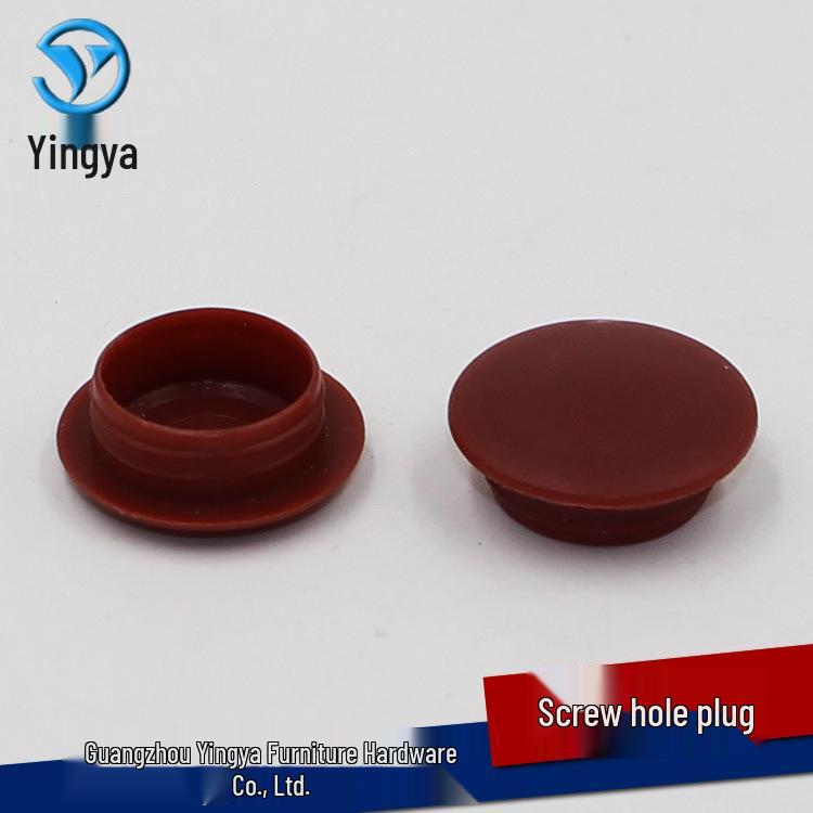 Yingya Furniture Moisture-Proof Plastic Screw Hole & Hinge Plug Cover (5-40mm).