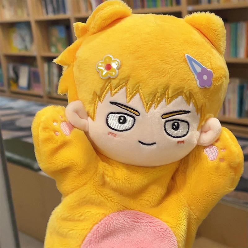 Haikyuu Plush Cute Toy Hand Puppets Featuring Shoyo Hinata And Kageyama Tobio For Collectors