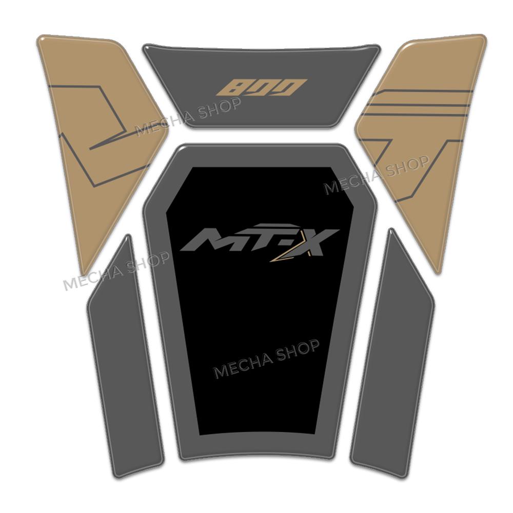 For CFMOTO 800MTX 800 MT X 2025 2026 Motorcycle Accessories Tank Pad Combination 3D Resin Sticker Kit Decal