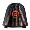 Men's Corduroy Woolen Coat - Velvet-Lined Winter Jacket for Middle-aged and Elderly Dads