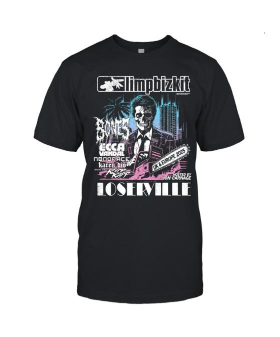 

Loserville 2025 Tour Tee – Limp Bizkit Unisex Concert Shirt Unisex T-Shirt XXXXL