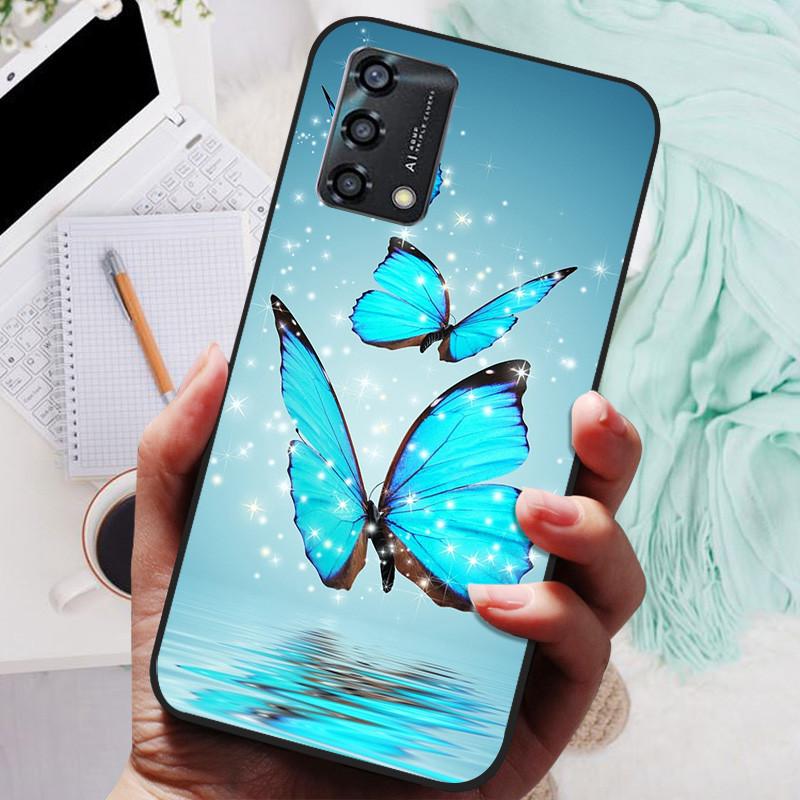 Telefoonhoesje Voor OPPO A74 4G Hoesje Siliconen Zwarte Bumper Zachte TPU Coque voor OPPO A74 CHP2219 Hoesjes OPPOA74 A 74 Beschermer Fundas