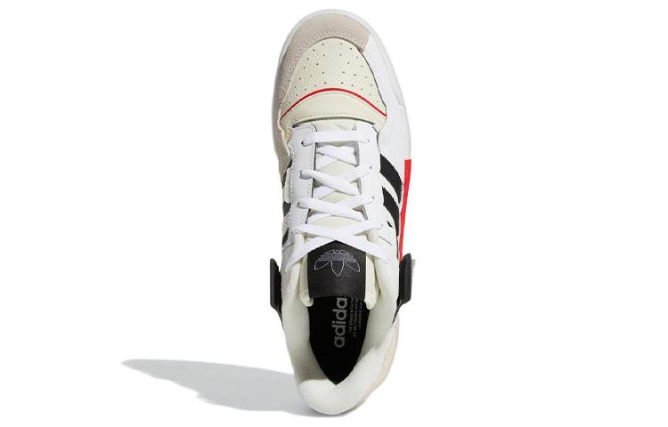 Forum Adidas Originals Exhibit Low 'White Vivid Red' GZ0937