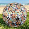 One Piece Print Size 5 Soccer Ball, PU Wear Resistant Football for Match Training and Daily Practice, Birthday Gift for Soccer Fans