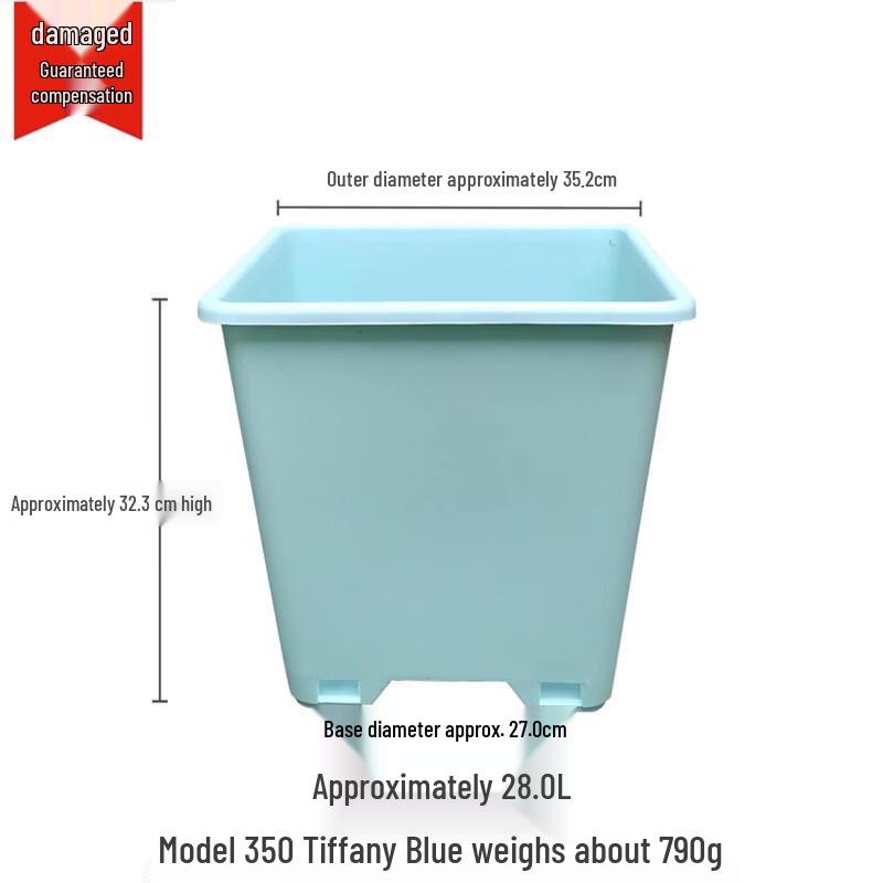 Yingtang Breathable Square Root Control Resin Flower Pot