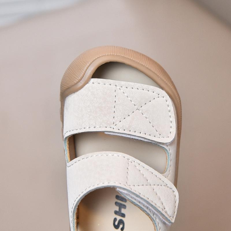 2025 Kollisionsschutz Babysandalen für Alter 1-3: Weiche Sohle Unisex Kleinkind Lauflernschuhe für den Sommerstrand.