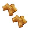 2 Stück Häschen-Spielzeug, Mikro-Landschaft, poliertes Harz, niedliches Kaninchen-Ornament für Schlafzimmer