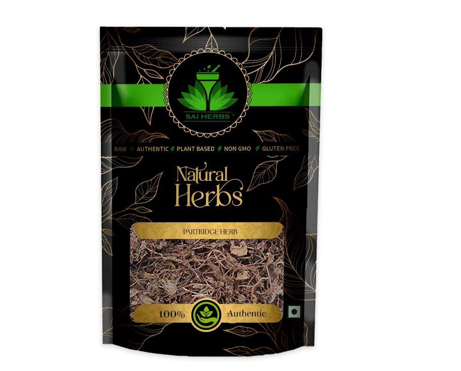 SAI HERBS Partridge Herb - Pure & Natural (500 g)