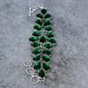 Chrome Diopside Gemstone Handmade 925 Sterling Silver Bracelet 7-8" M-292