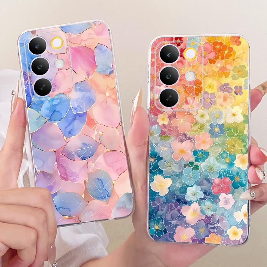 For Realme C85 Pro Case Stylish Flowers Butterfly Painted Cover Soft Slim Phone Case For Realme C85 C 85 RealmeC85 Pro 5G Fundas