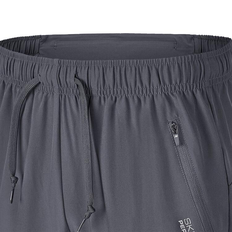 Skechers Fashionable Comfortable Soft Skin-Friendly Quick-Drying Casual Pants Men Bottoms Charcoal-Gray P225M066-000G