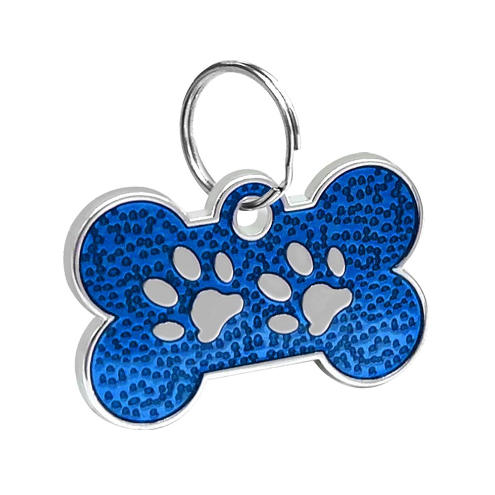 Anti-lost Dog ID Tag Personalized Dogs Cat Tags Bone Shape Customized Pet Nameplate for Collar Necklace Free Gift Chihuahua