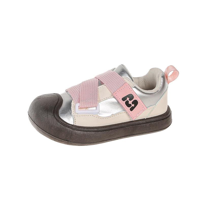 Korean Version of Children's Sports Shoes Spring and Autumn New Versatile Boys' Casual Shoes Girls' Single Shoes Soft-soled Baby Toddler Shoes