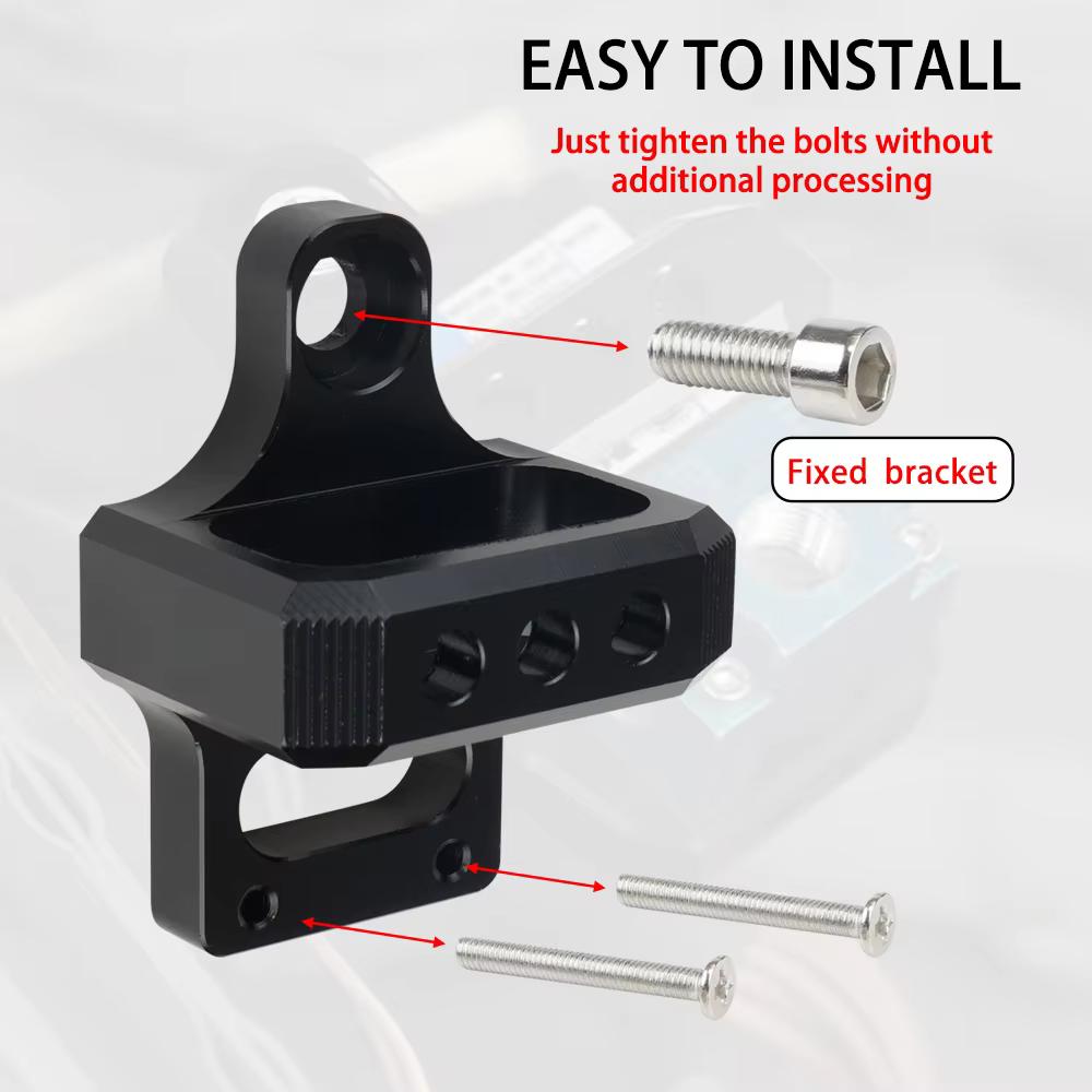 Aluminum 3 Port Solenoid Valve Mount Holder Bracket for Mac AEM Boost Controller For Acura Integra 94-01 For Honda Civic 92-95