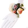 2018 Ribbon Flower Bridal Wrist Wedding Corsage Bracelet Hand