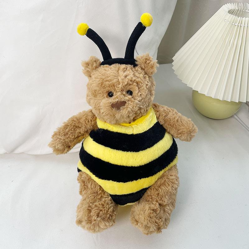 

Barcelo Bear Eggplant Doll Doll Plush Eggplant Bear Toy Doll Cute Holiday Gift Wedding Sprinkle medium full length 40cm