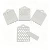 4Pcs Bead Counting Tray for Jewelry Making Plastic Sorting Board for 3/4/6/8mm Beads Sliding Divider Tool Craft Bead Sorting Organizer