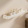 Wall Mounted Shampoo Storage Rack Punch Free Cosmetics Storage Rack Toilet Shampoo Holder  Kitchen