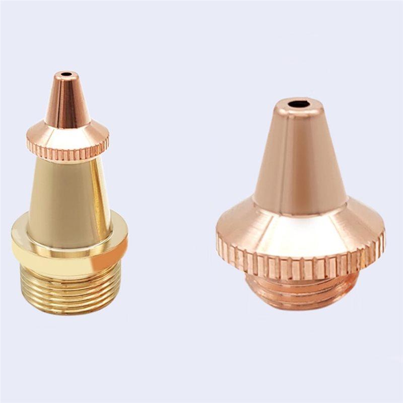 AB34-Copper Laser Nozzles Parts For Fiber Laser Welder Copper Laser Nozzles For SUP20S/T SUP21S/T