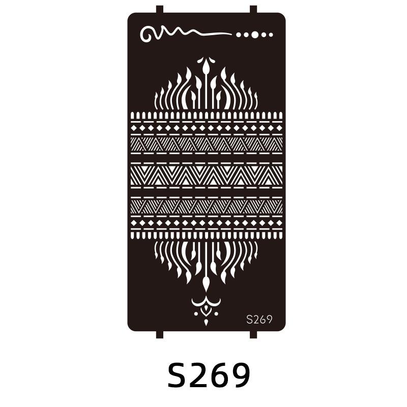 Indian Hannah Tattoo Template Tattoo Hand Drawn Template Juice Tattoo Sticker Painted Hennatattoo