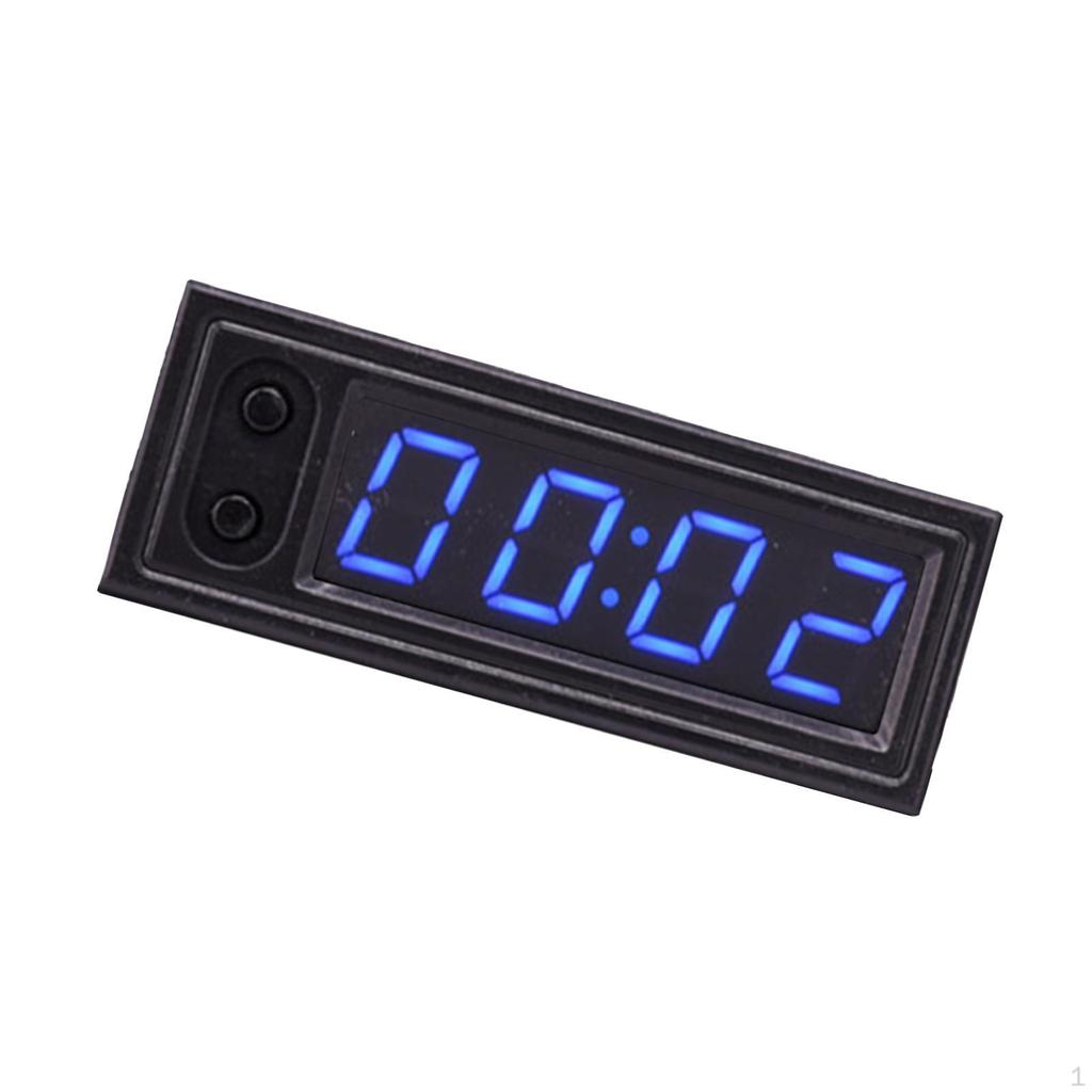Automobil Auto Uhr Temperatur Spannung Monitor Panel Meter LED Digital Display Compact Premium