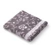 JILL STUART Chic Elegance Bath Towel, Gray, Rose Floral Design, 58-1953350, Approx. 60 X 120 Cm