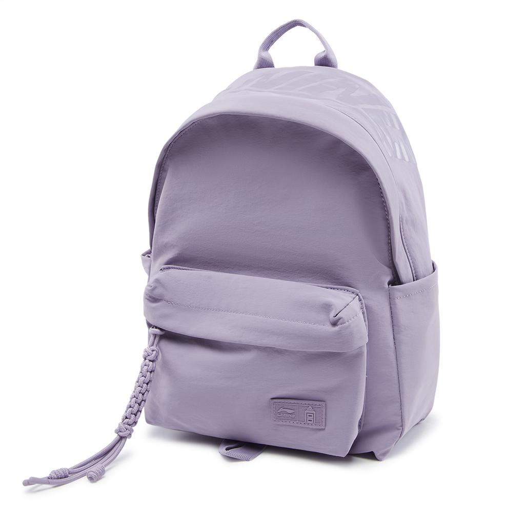 New LiNing × The Palace Museum, Collaboration Chinese Culture Series Polyamide Backpack Unisex Light Dark Purple ABSV273-3
