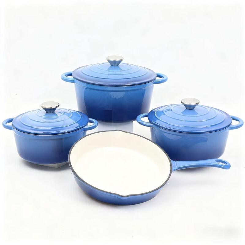 

ChuyiBa Household Enamel Cookware Set
