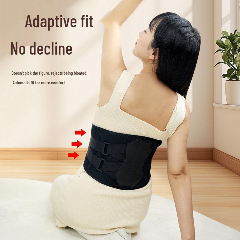 Cross-Border Smart Waist Massager with Bionic Spine Support and Moxa Heating