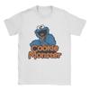 Cookie Monster Sesames Streets  T Shirt for Unisex Women Pure Cotton Vintage TShirts Round Neck  Tee Shirt Short Sleeve Tops