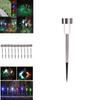 Stainless Outdoor Garden Steel Led Solar Landscape Path Lights Lamp Yard