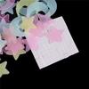 100pcs Cartoon Fluorescent Stickers Moon Star Glow in the Dark Luminous Paste Ceiling Decoration Children Baby Toys