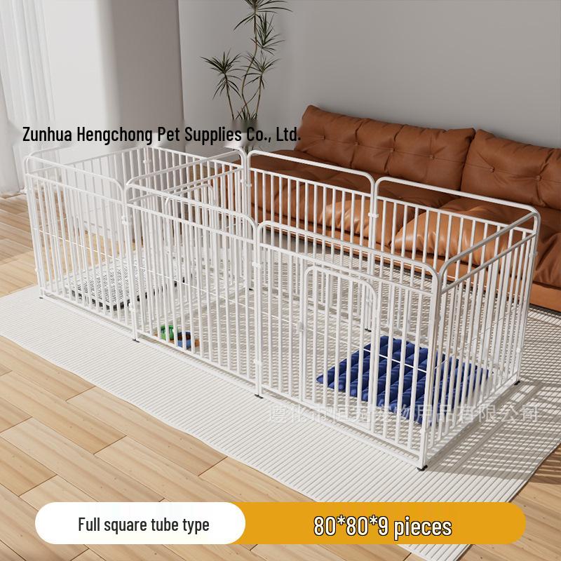 Pet Indoor Dog Fence: Adjustable Barrier & Enclosure for Large, Medium, Small Dogs - Ideal for Potty Training & Dog House Use.
