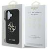 Etui Guess Grained Big 4G Logo Small     Classic Logo Do Iphone 16 Czarny