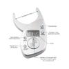 Digital Body Fat Caliper Skinfold Thickness Measurement Skin Tester