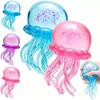 NeeDoh Realistic Jellyfish Jelly Squeeze Sensory Toy for Stress Relief and Anxiety Relief. Suitable for children and adults. Blue.